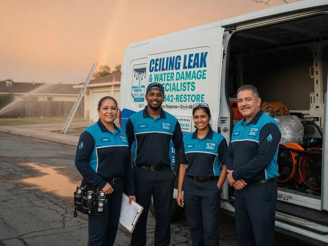 Ceiling Leak Cleanup company in Driftwood, TX